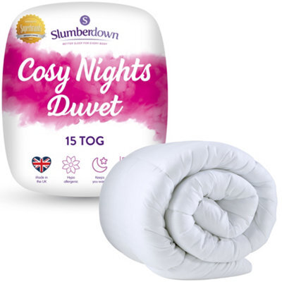 Slumberdown Cosy Nights Duvet, 15 Tog, King - image 1