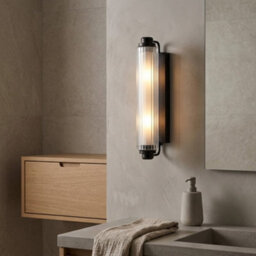 Nordlux Nimal Plastic Wall Light Bathroom Safe Black,mains - thumbnail 7