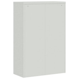 Berkfield Office Cabinet 90X40X140Cm Steel Grey - thumbnail 6