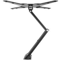 Tectake Television Bracket - 26-75 Inch Screens, Extendable, Tilt, Swivel Tv Wall Mount 100 Kg - Black - thumbnail 6