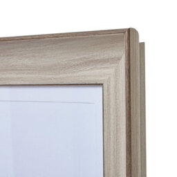 White Washed A2 Picture Frame - Rustic Elegance For Art & Photos - thumbnail 2