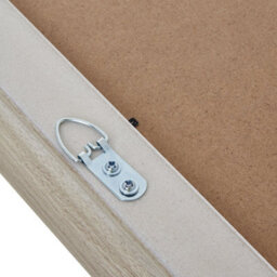 White Washed A2 Picture Frame - Rustic Elegance For Art & Photos - thumbnail 3