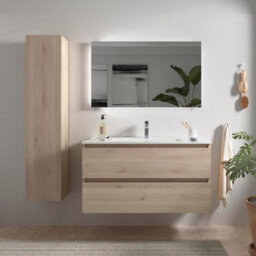 Cygnus bath Bequia Vanity Unit 100Cm Natural Basin Ceramic