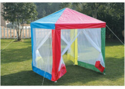 Spot On Dealz Rainbow Kids Gazebo Outdoor Garden Tents And Gazebos Colourful Design Sides Zip Up Party Tent - thumbnail 2