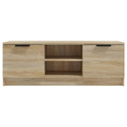 Berkfield Tv Cabinet Sonoma Oak 102X35X36.5 Cm Engineered Wood - thumbnail 3