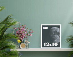 12X10 White Picture Frame (30.5 X 25.4Cm) Poster, Photo, Artwork, Gallery Wall Or Print - thumbnail 2