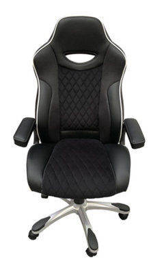 Alphason Dorel Home Silverstone Gaming Chair In Black - image 1
