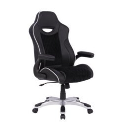 Alphason Dorel Home Silverstone Gaming Chair In Black - thumbnail 5
