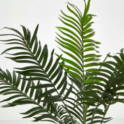 Homescapes Artificial Palm Tree Plant With Pot 70 Cm Handcrafted Green Indoor Decorative Faux House Plant - thumbnail 4
