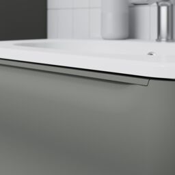 GoodHome Nevado Matt Green Wall-Mounted Vanity Unit & Basin Set (W)600mm (H)600mm - thumbnail 9