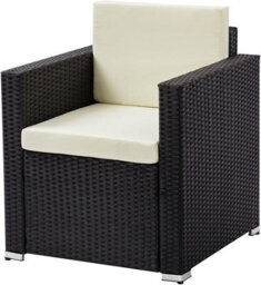 Nustone 4 Seater Rattan Garden Furniture Sofa Lounging Set With A 2 Seater Sofa, 2 Armchairs With Luxury Cushions  - thumbnail 6