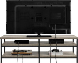 Dorel Elmwood Tv-Stand Distressed Grey Oak - thumbnail 2