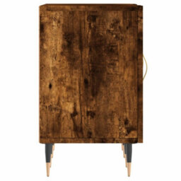 Berkfield Tv Cabinet Smoked Oak 150X30X50 Cm Engineered Wood - thumbnail 7