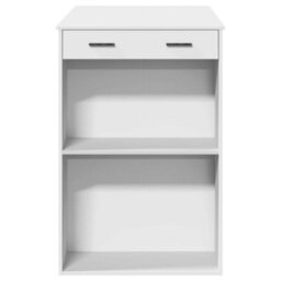 Berkfield Bar Table White 102X70X103.5 Cm Engineered Wood - thumbnail 6