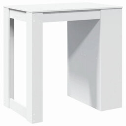 Berkfield Bar Table White 102X70X103.5 Cm Engineered Wood - thumbnail 7