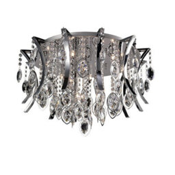 Luminosa Lighting Luminosa Mios Ceiling 12 Light G4 Polished Chrome/crystal, Not Led/cfl Compatible - thumbnail 1