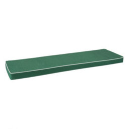 Alfresia Green 3 Seater Garden Bench Cushion, 153Cm Wide, Filled With Thick Luxury Foam