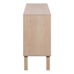 Wyld Haus Nakskov 3-Door White Oak Sideboard With Lamella Panels - thumbnail 5