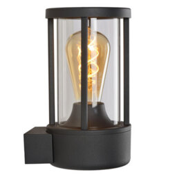 Lucide Lori Outdoor Wall Light With Dusk To Dawn Sensor Dark Anthracite - thumbnail 5