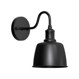 Modern Black Outdoor Wall Light, Rainproof Ip65 Waterproof Exterior Wall Lamp, Vintage Industrial Sconce For Garden,weatherproof - thumbnail 1