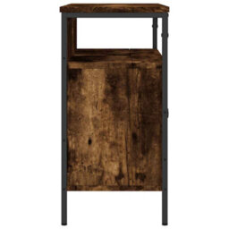 Walplus Bathroom Sink Cabinet Smoked Oak 80X30X60 Cm Engineered Wood - thumbnail 7