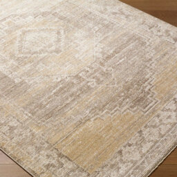 Livabliss Fifth Avenue-Vintage Grey Taupe Off-White Traditional Boho Fringe Living Dining Bedroom Rug 152 X 225 Cm Easy Care, Non Shedding - thumbnail 6