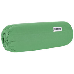 Beliani Fitted Sheet Janbu Cotton 140 X 200 Cm Green - thumbnail 6