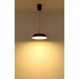 Luminosa Lighting Luminosa Silena Dome Pendant Ceiling Light Matt Black Led 3000K - thumbnail 4