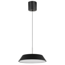 Luminosa Lighting Luminosa Silena Dome Pendant Ceiling Light Matt Black Led 3000K - thumbnail 2