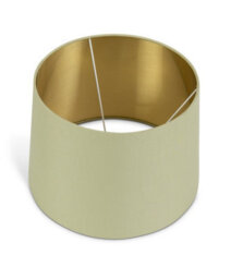 Lighting Supermarket Ashleigh Black (No Glass) Table Lamp With Sage Green Shade - thumbnail 3