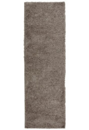 Melrose Venus Shaggy Dark Natural High Pile Runner Rug 067/200Cm - thumbnail 1