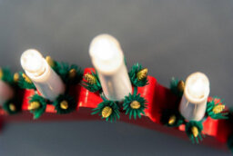 Shatchi  Wooden Candle Bridge Light 7 Bulb Window Xmas Christmas Decoration Arch Décor,2Pk - thumbnail 6