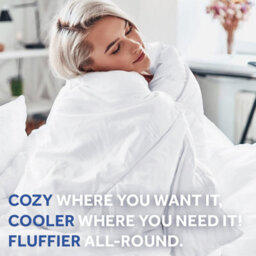 Ameha Super King Duvet Quilt 13.5 Tog Extreme Winter Warm Anti Allergy Soft Breathable All Season Down Duvets 260X220Cm - thumbnail 5