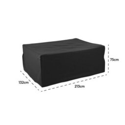 Kct Garden Furniture Cover 213 X 132 X 75Cm Rectangular Outdoor Weatherproof Patio Cover - thumbnail 3