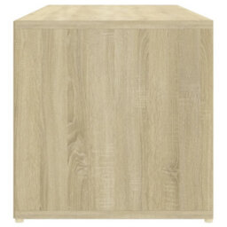 Berkfield Shoe Storage Bench Sonoma Oak 105X35X35 Cm Engineered Wood - thumbnail 5