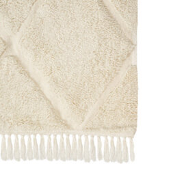 Beliani Kids Rug Xeldem  Light Beige 160 X 230 Cm Cotton - thumbnail 5