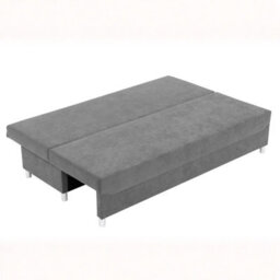 Dover Sofa Bed With Fold Out Sleeping Function Storage Upholstered Modern Design Includes Cushions Cream - thumbnail 3