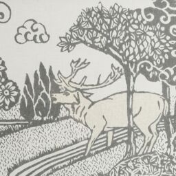 Laura Ashley Trecastle Stag Natural Framed Print (H)30Cm X (W)40Cm - thumbnail 2