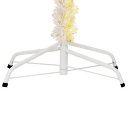 Berkfield Artificial Christmas Tree With Iridescent Tips White 180 Cm Pvc - thumbnail 5