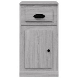 Berkfield Durable Side Cabinet With Drawer Grey Sonoma 40X50X75 Cm Engineered Wood - thumbnail 6