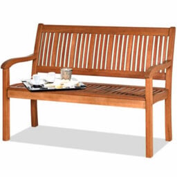 Eucalyptus Bench Wooden Dining Bench - thumbnail 1