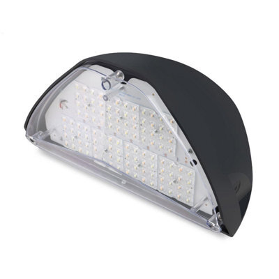 Bright Source 28W Ip65 Asymetric Outdoor Wall Pack 3Cct - Photocell - image 1
