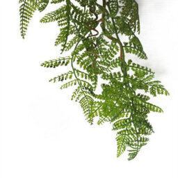 Leaf Artificial Hanging Plant 100Cm Maidenhair Fern - thumbnail 4