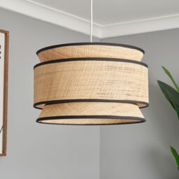 Inlight Tino Natural Three Tier Round Lamp Shade (D)40Cm - thumbnail 2
