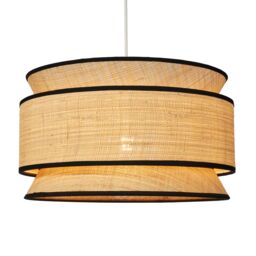 Inlight Tino Natural Three Tier Round Lamp Shade (D)40Cm - thumbnail 4