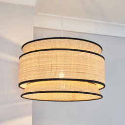 Inlight Tino Natural Three Tier Round Lamp Shade (D)40Cm - thumbnail 1