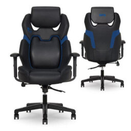 Xample Dps Encode Gaming Chair With Adjustable Headrest, Lumbar Support, Pu Leather, Tilt Lock, Height Adjustable Arms & 136Kg Capacity - thumbnail 8