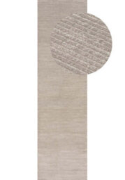 The Rugs Carmel Grey/cream Striped Area Rug And Runner Non Shedding, Stain Resistant, Soft - thumbnail 9