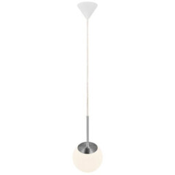 Nordlux Cafe Glass Pendant Light Hand Blown Glass White,mains - thumbnail 4