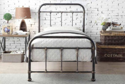 Burford Vintage Victorian Style Metal Bed Frame - Single 3Ft - thumbnail 1